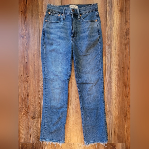 Madewell Slim Demi-Boot Jeans Size 25 - Picture 9 of 12
